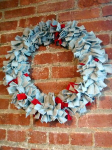 rag-wreath