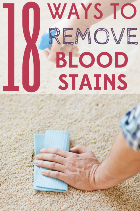 18 Cheap And Easy Ways To Remove Blood Stains