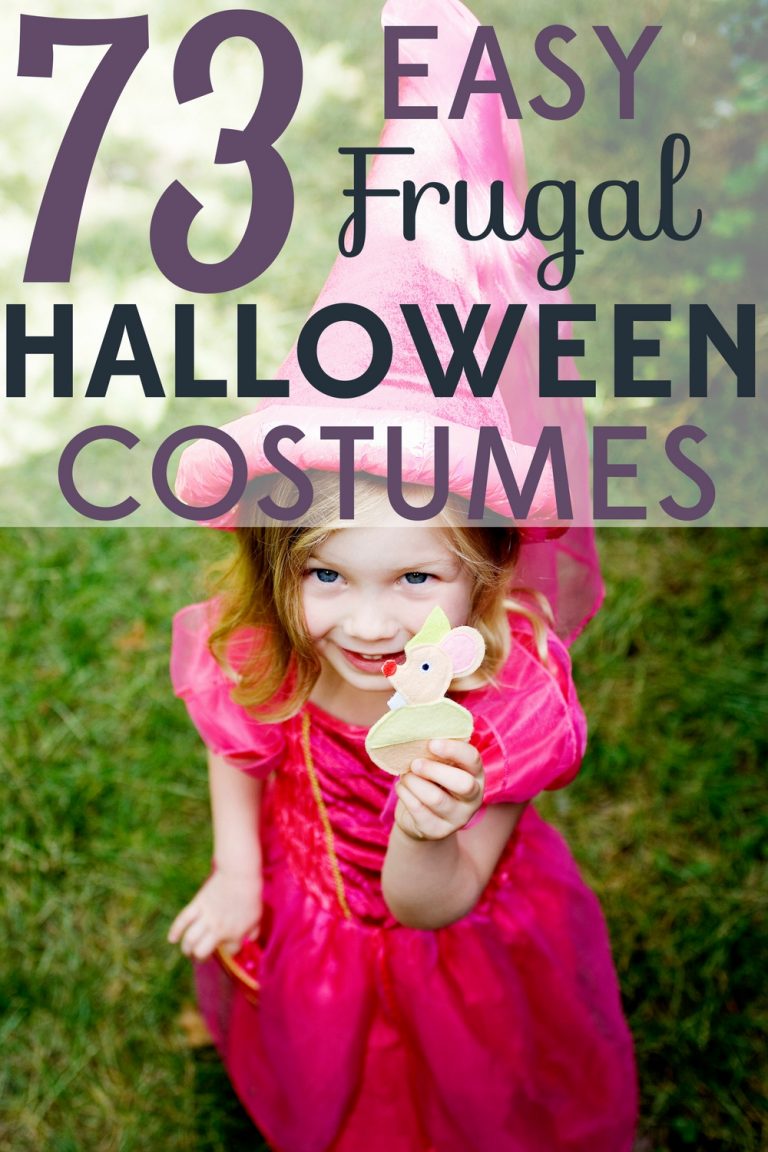 73 Easy Homemade Halloween Costumes for Adults and Children!