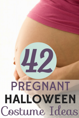 A pregnant belly is the perfect Halloween accessory! Try one of these 42 pregnant Halloween costume ideas!