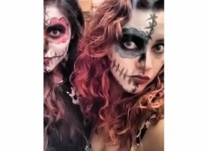 Day of the Dead make-up