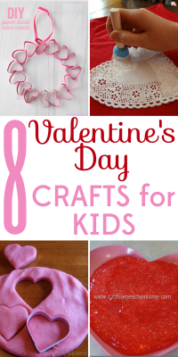 It's the sweetest holiday of the year! The whole family will enjoy these 8 frugal and fabulous Valentine's Day crafts for kids. 