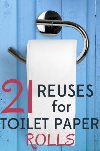 Who knew there were so many reuses for toilet paper rolls? They're good for everything from crafts to organizing to gardening!