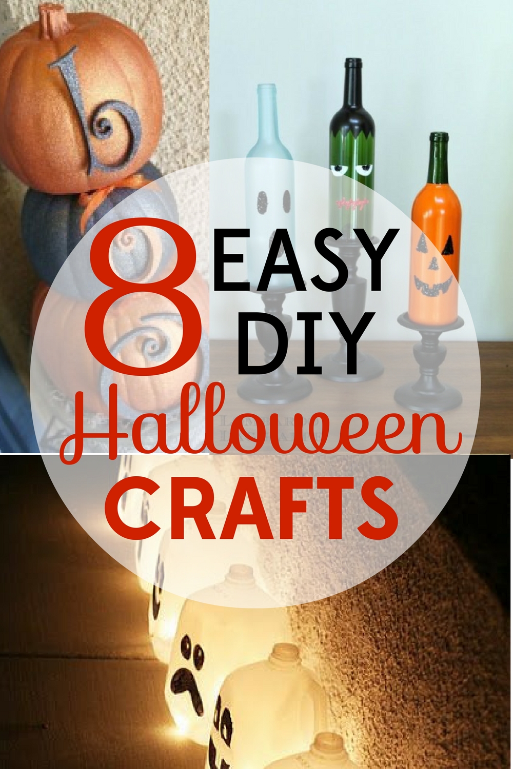 Halloween Decorations: 8 Easy DIY Crafts!