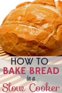 Who needs an oven? You can make bread in a slow cooker! You don't even have to knead it! What could be easier (or more delicious)?