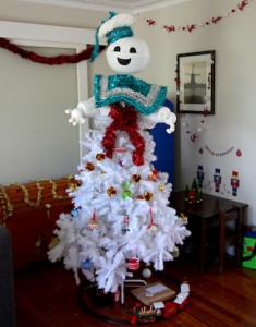 Stay Puft Christmas tree