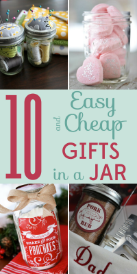 Looking for a gift for that hard to buy relative? From infused liquors to bath bombs this list of gifts in a jar has something for everyone!