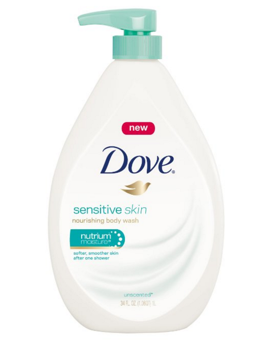 Dove Body Wash, Sensitive Skin Pump 34 Oz. Only 6.89 (Reg. 12.09!)