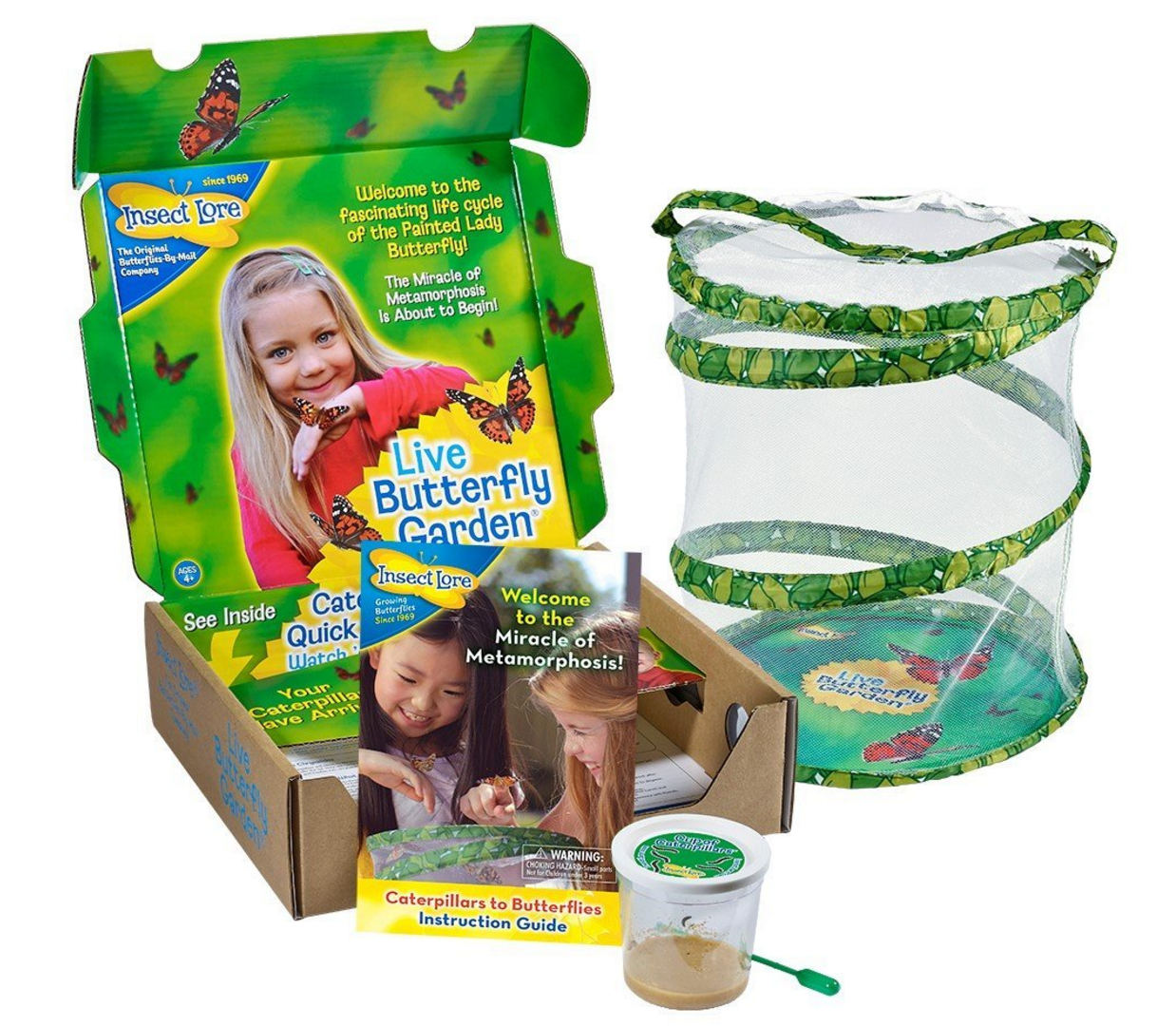 40 Off Insect Lore Toys = Butterfly Garden w/ Live Caterpillars Only