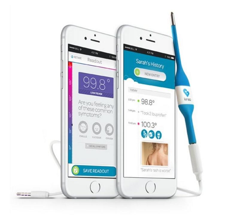 Kinsa Smart Thermometer, Newest Model Only 16.36 (Reg. 29.99!)