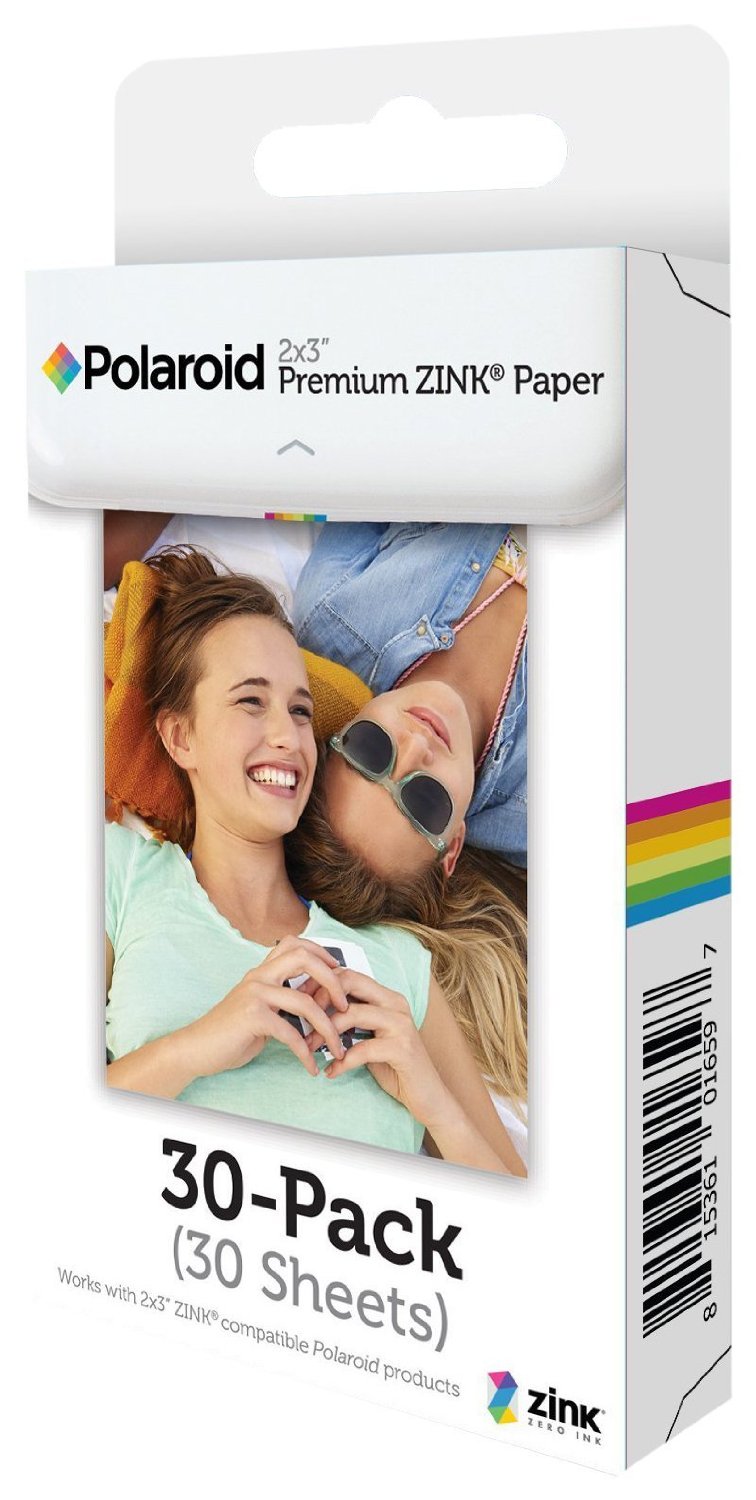 Polaroid X Inch Premium Zink Photo Paper Sheets Only