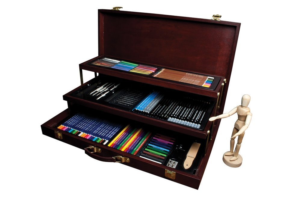 Royal & Langnickel Premier Sketching and Drawing Deluxe Art Set, 134