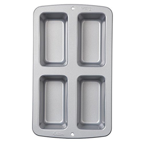 Wilton Recipe Right 4 Cavity Mini Loaf Pan Only 8.65!