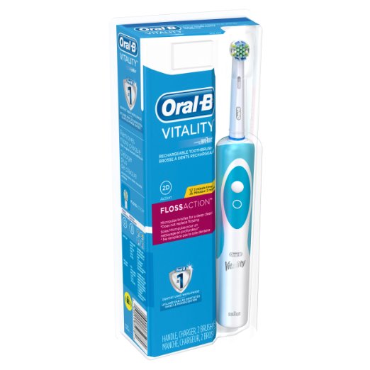 Oral-B Vitality Floss Action Rechargeable Electric Toothbrush Only $16.99!