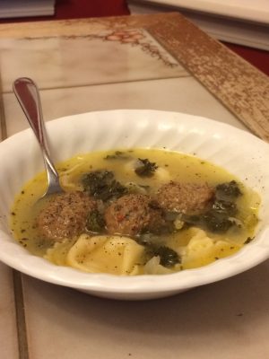 This easy peasy Kale & Meatball Soup recipe is the perfect weeknight dinner and a terrific introduction to pressure cooking!