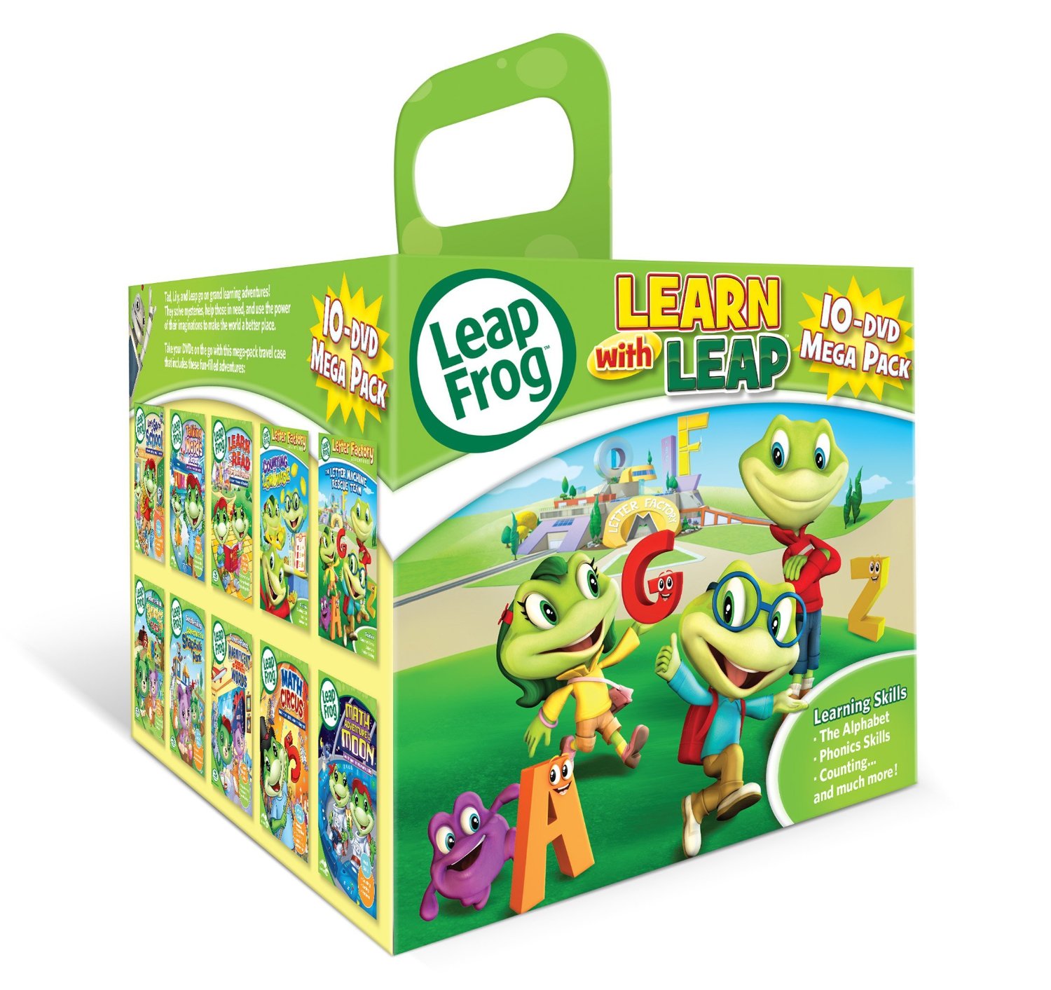 Leapfrog Learning 10 DVD Educational Pack
