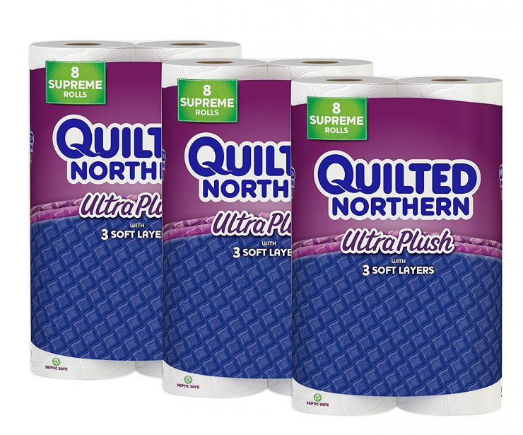 Quilted Northern 24 pack toilet paper 20.78