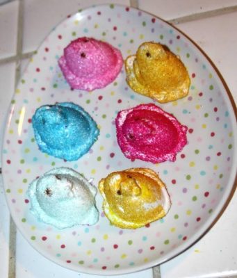 Store bought Peeps are full of nasty chemicals and colorings! Why not make your own? Here's how to make delicious homemade marshmallow Peeps!