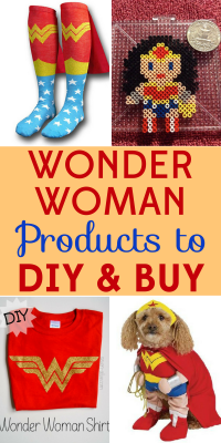 Bring a bit of the movie home with you with these Wonder Woman products! We've got both DIY and store bought options.