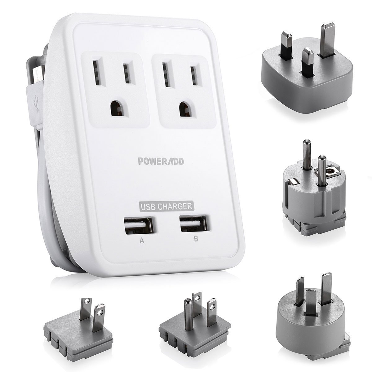 Poweradd World International Travel Adapter Kit 18.99