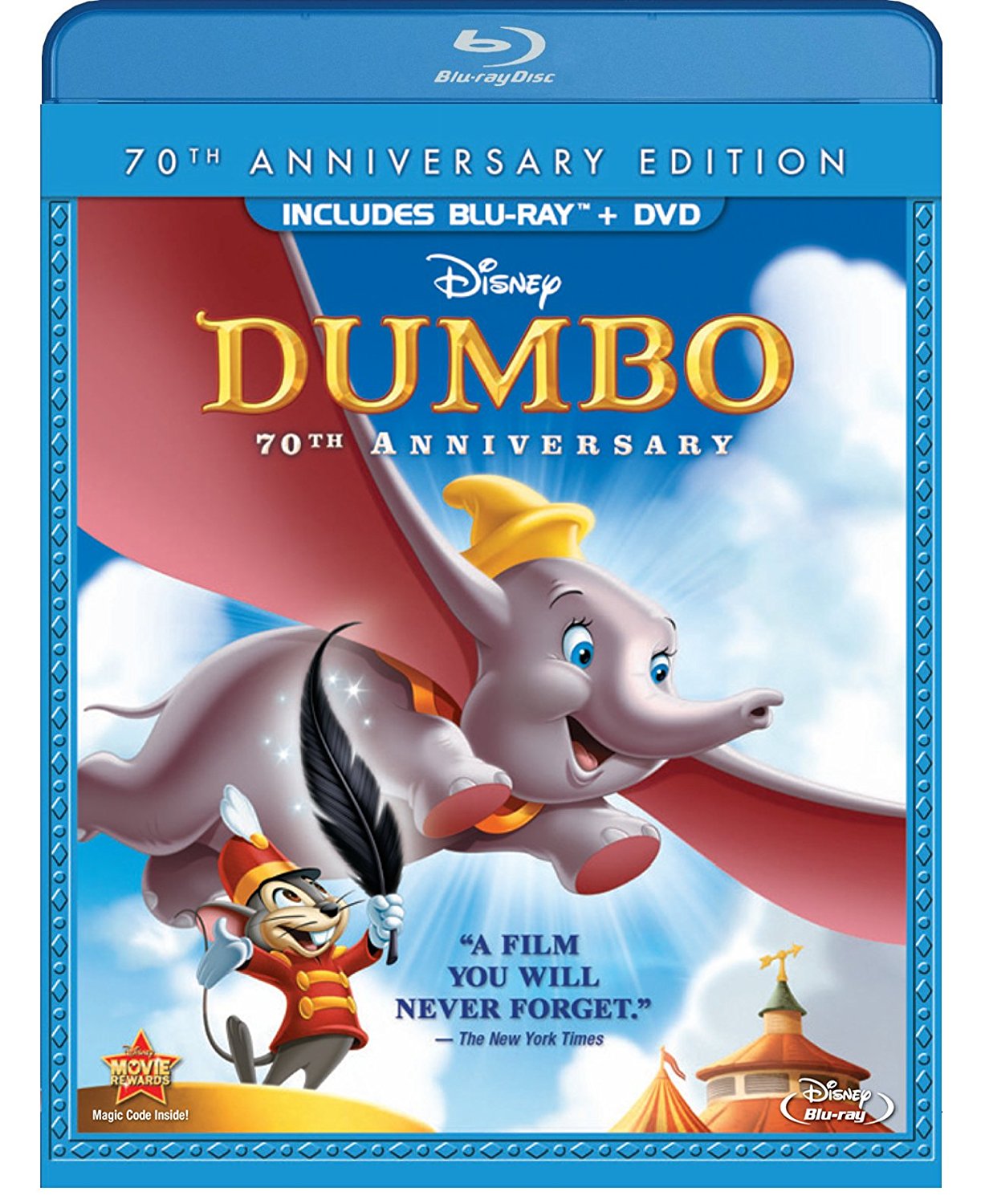 Dumbo 70th Anniversary Edition Blu ray Only 9 99