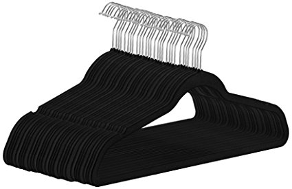 Utopia Velvet Clothes Hangers Utopia Home 12-Pack Velvet Hangers