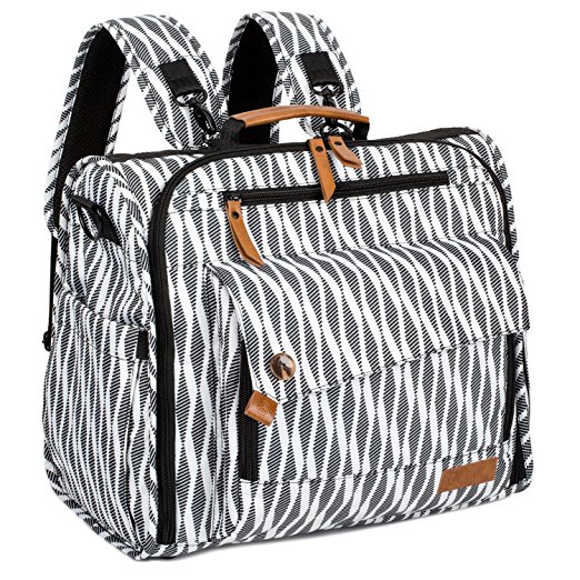 allcamp zebra diaper bag