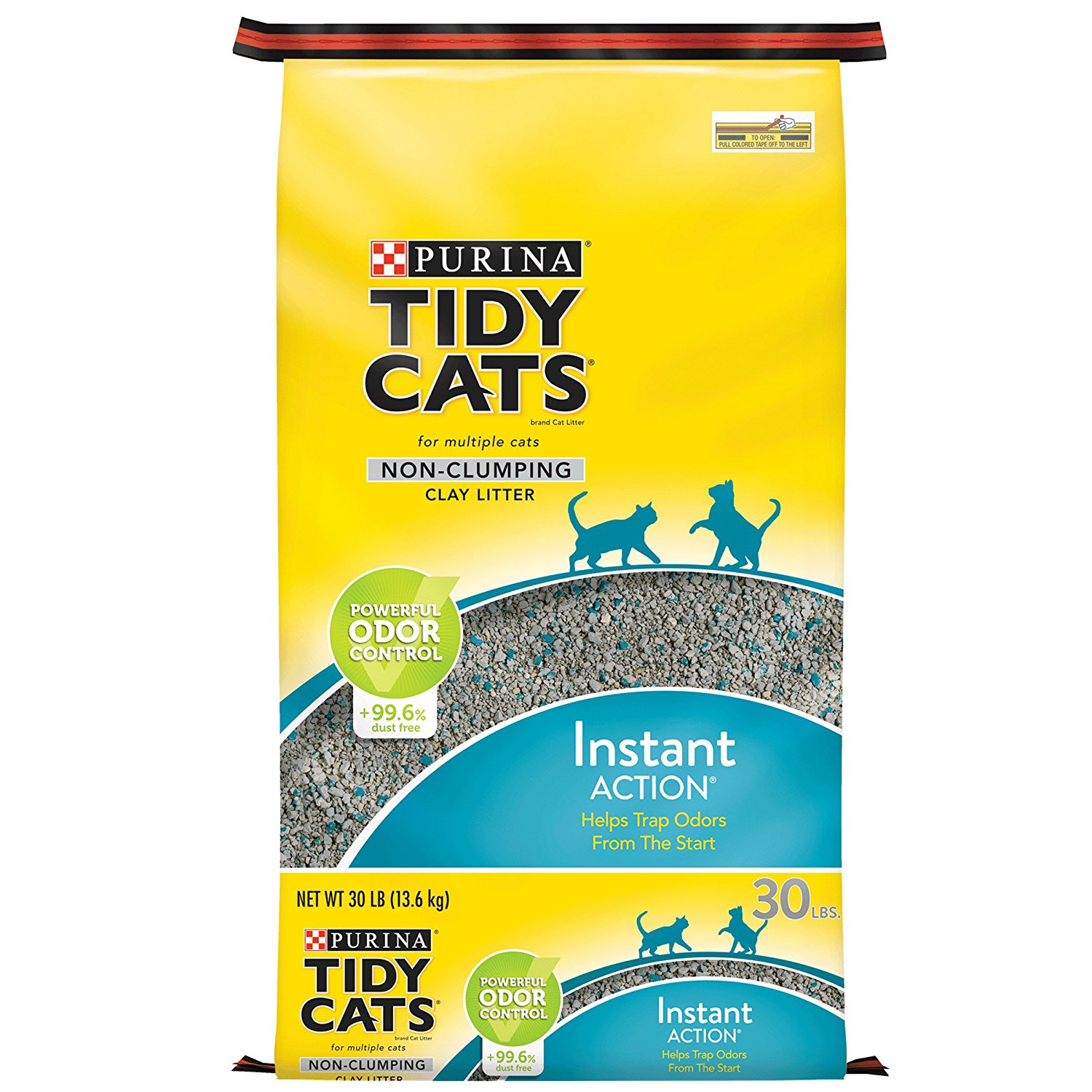 Purina Tidy Cats Instant Action Non-Clumping Cat Litter 30 Lbs Only $6.20