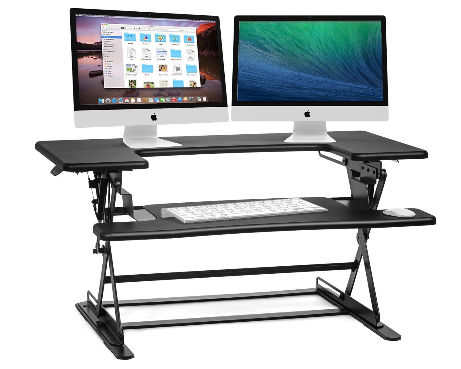 Halter ED-600 Preassembled Height Adjustable Desk Sit to Stand ...