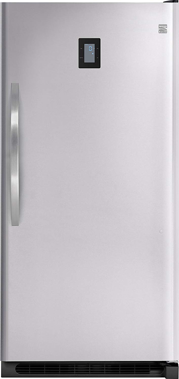 Kenmore Elite 27003 20.5 cu. ft. Upright Freezer in Stainless Steel