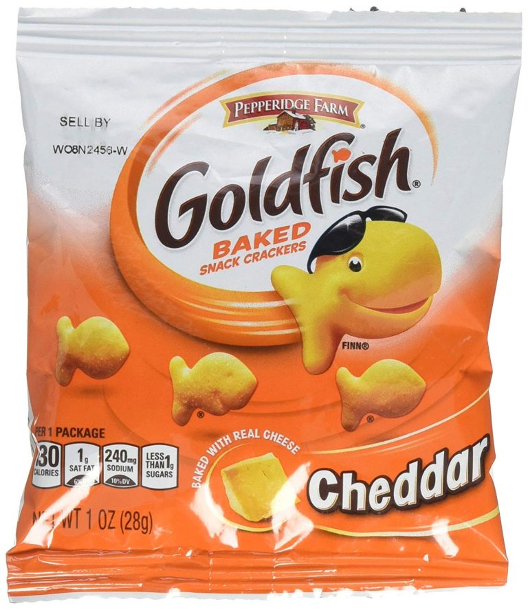 Pepperidge Farm Cheddar Goldfish Crackers, 48 Pouches, Only $6.48