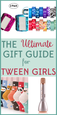 Kids get harder to shop for as they get older! You'll find the perfect present with our gift guide for tween girls!