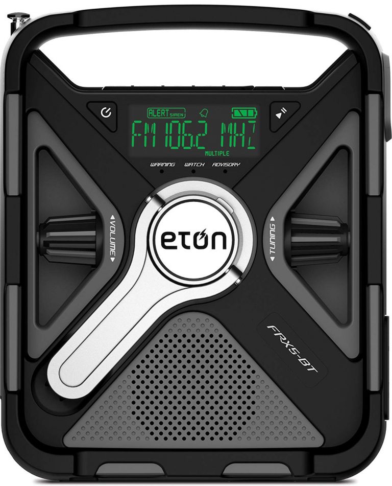 Eton Emergency Weather Radio, the Ultimate Outdoor Radio with Bluetooth