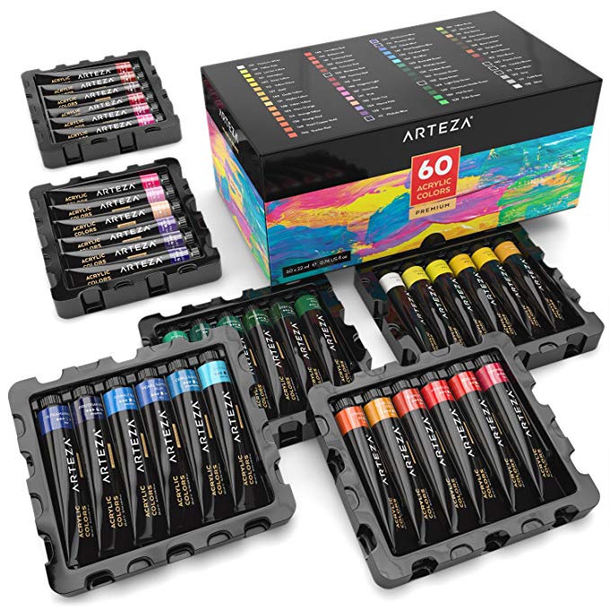 Save up to 26 on Arteza Acrylic Paints and Real Brush Pens
