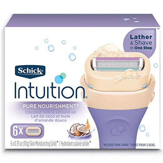 schick-intuition-pure-nourishment-womens-razor-refills-pack-of-6-only