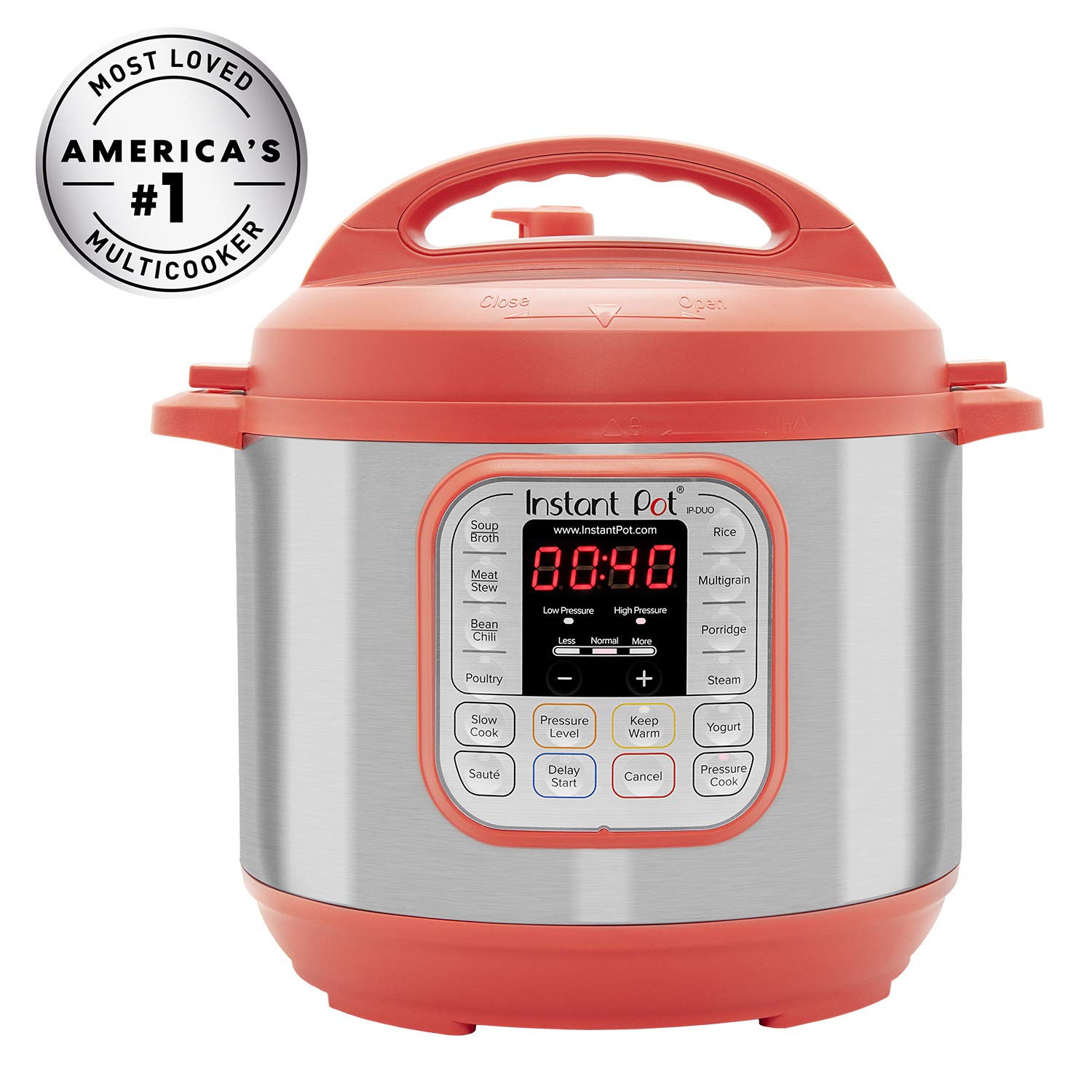 Instant Pot Duo RED 60, 120V60Hz, 7in1 MultiUse Programmable