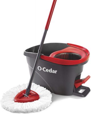 O-Cedar EasyWring Microfiber Spin Mop & Bucket Only $27.99