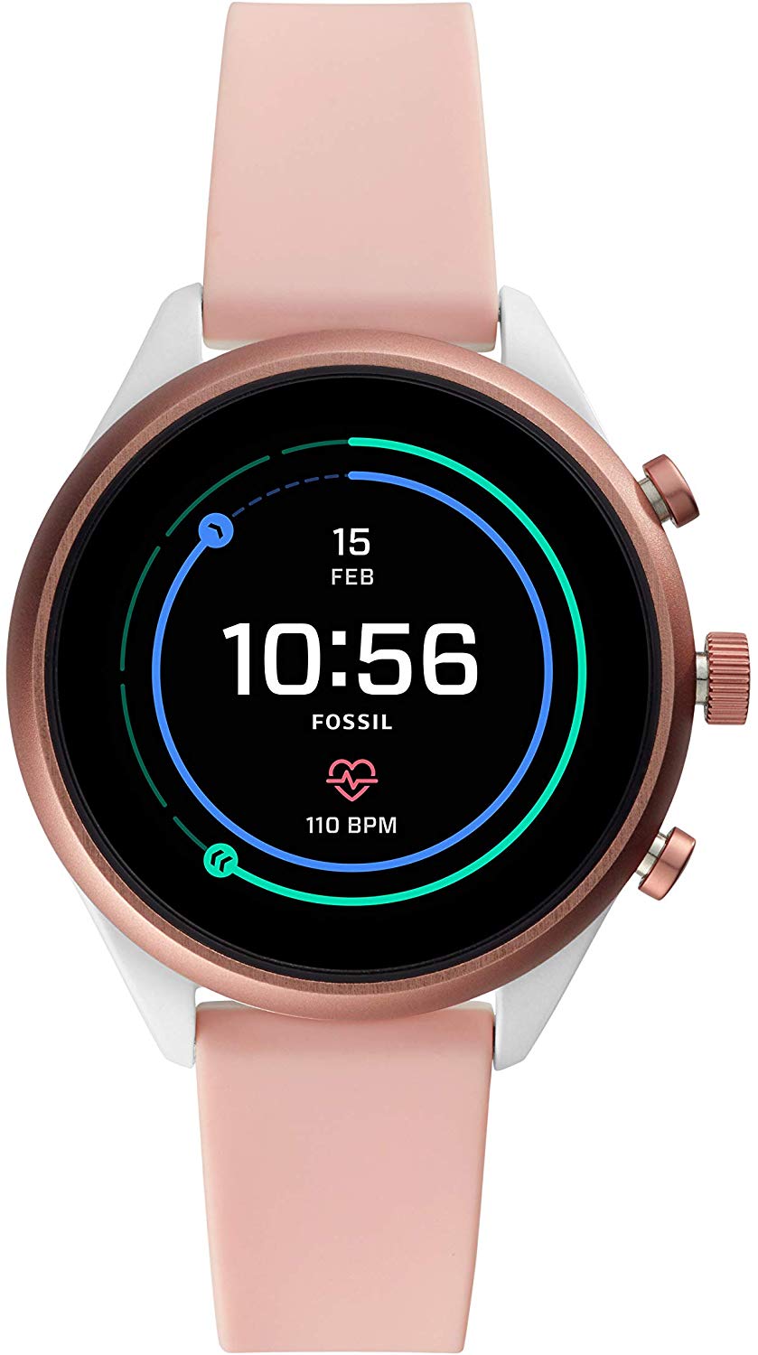 Fossil Women's Sport Metal and Silicone Touchscreen Smartwatch Only $99