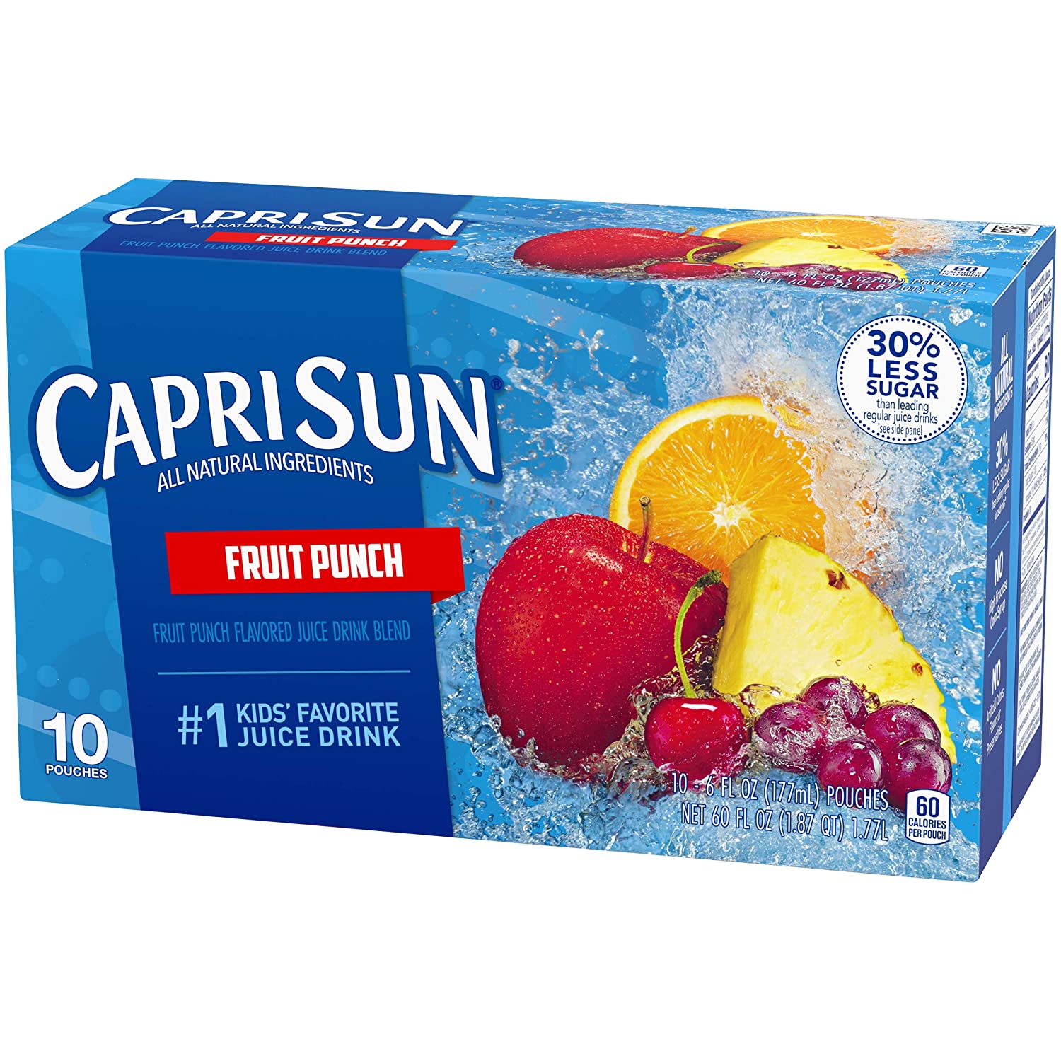 Capri Sun Fruit Punch Juice Drink, 60 Fl. 