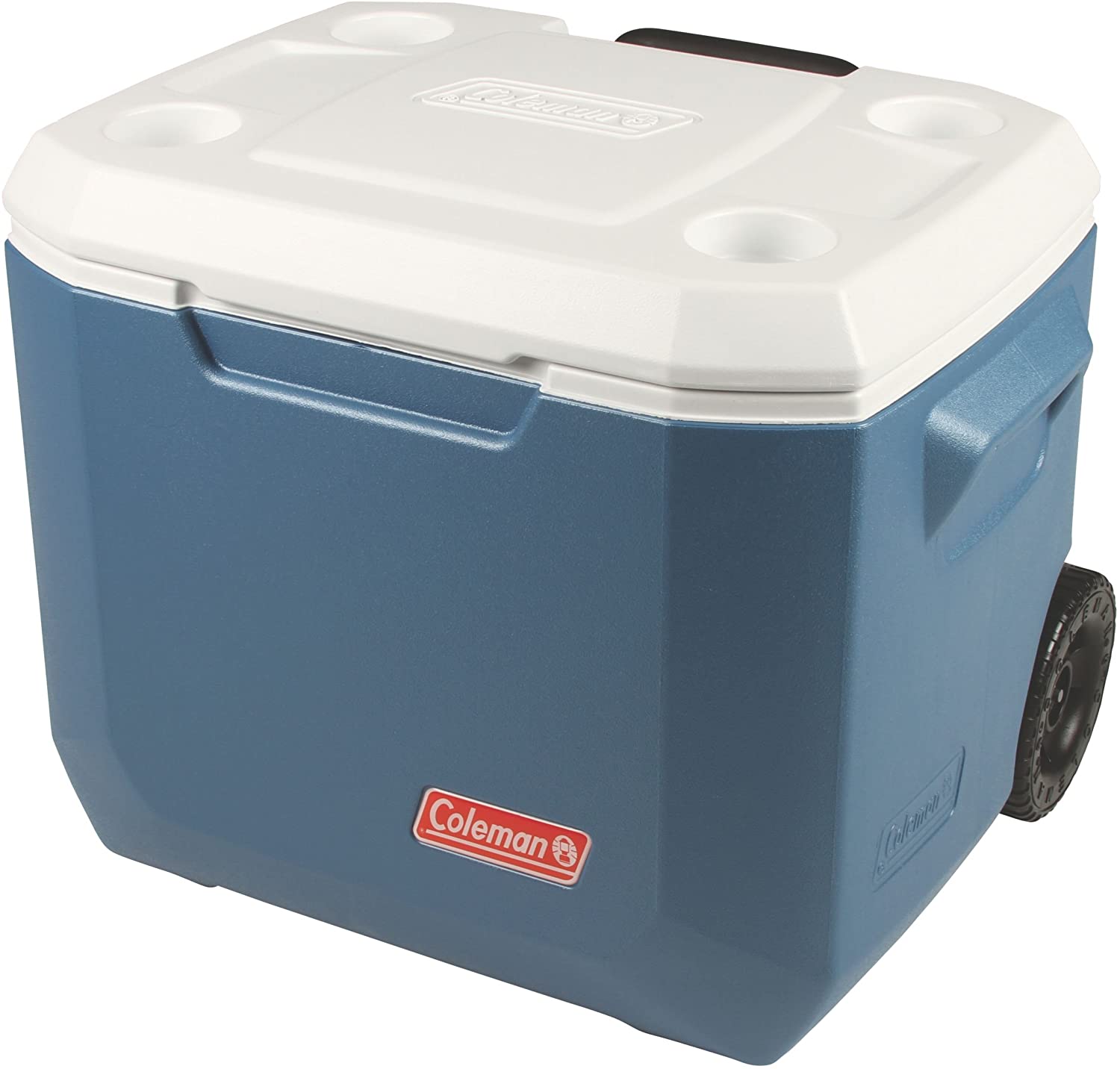 Coleman Portable Cooler with Wheels Xtreme Wheeled Cooler, 50Quart