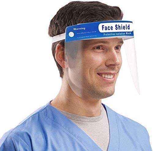 Face Shield Protect Eyes And Face With Clear Open Protective Film