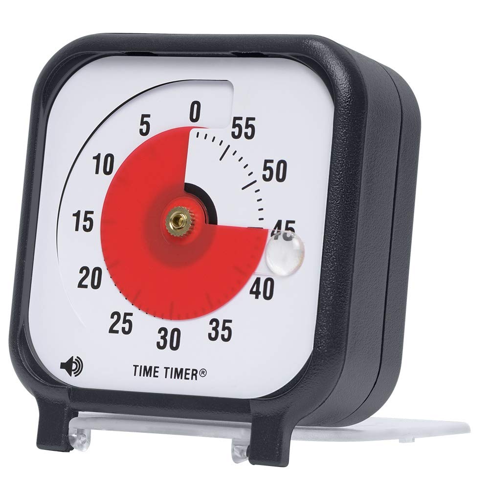 Time Timer Audible Countdown Timer 3 Inches Black 14 99