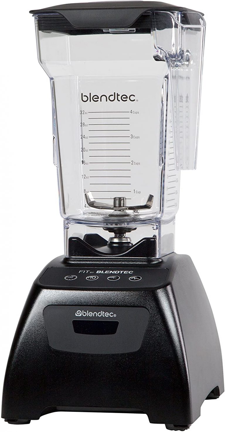 Blendtec Classic Fit Blender with FourSide Jar (75 oz), 30sec Pre