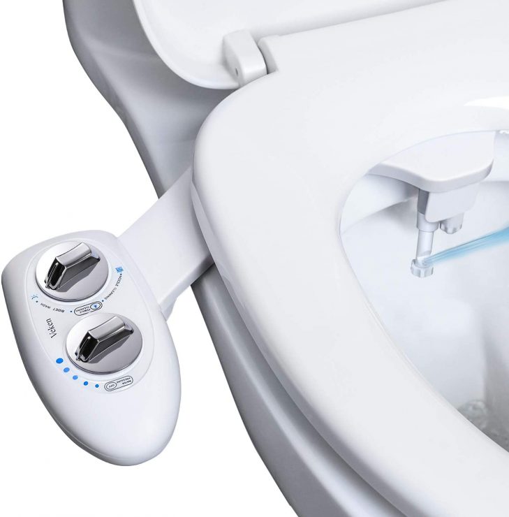 Veken NonElectric Bidet SelfCleaning Dual Nozzle (Frontal /Feminine