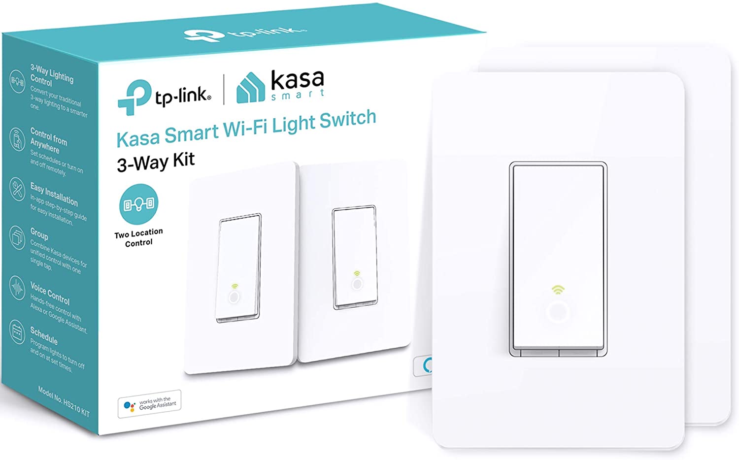 kasa smart switch install