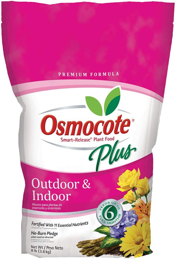 Osmocote 274850 SmartRelease Plant Food Plus Outdoor & Indoor, 8 lbs