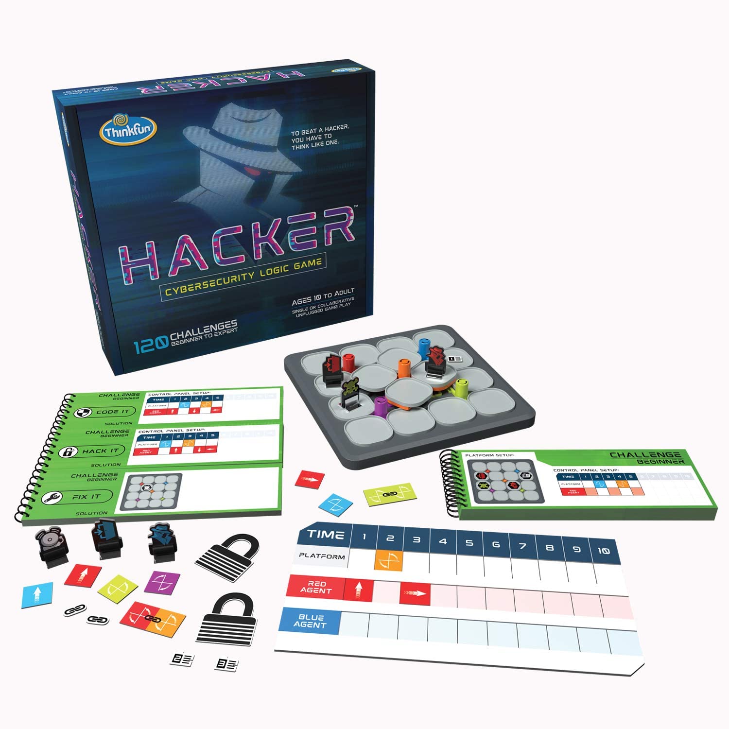 ThinkFun Hacker Cybersecurity Coding Game and STEM Toy $9.20