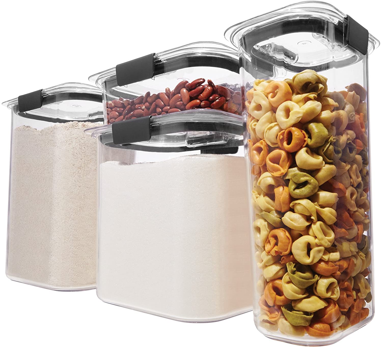 rubbermaid brilliance food storage sizes