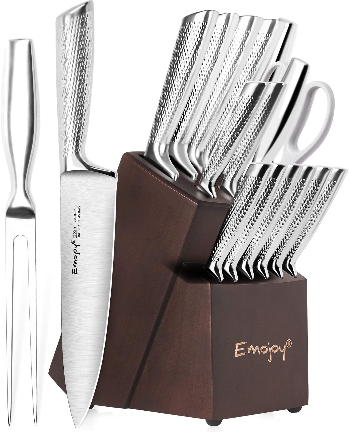 Up to 34 off Emojoy Block Knife Sets and Steak Knives