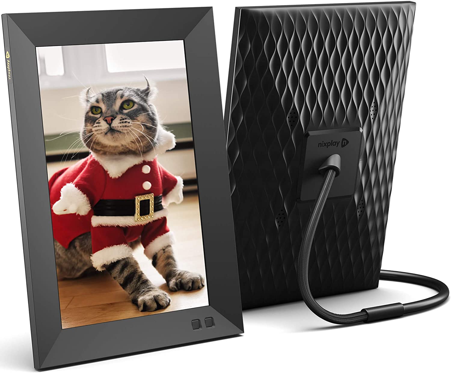 Nixplay Smart Digital Picture Frame 10.1 Inch, Share Video Clips and